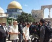 مئات المستوطنين يقتحمون المسجد الأقصى بحماية شرطة الاحتلال