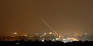 محدث|| فيديو|| القبة الحديدية تعترض صاروخًا أطلق من غزة