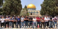 45 ألفا يؤدون صلاة الجمعة في المسجد الأقصى