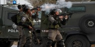 إصابة شاب بالرصاص الحي خلال مواجهات مع الاحتلال في قرية دير الحطب