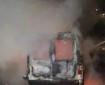 مستوطنون يحرقون مركبة مواطن جنوب نابلس